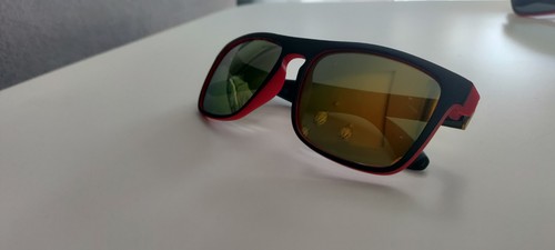 Occhiali sole neri con - da,
