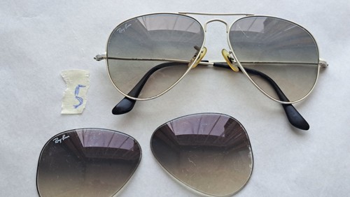 Occhiali rayban aviator - rayban, bianco
